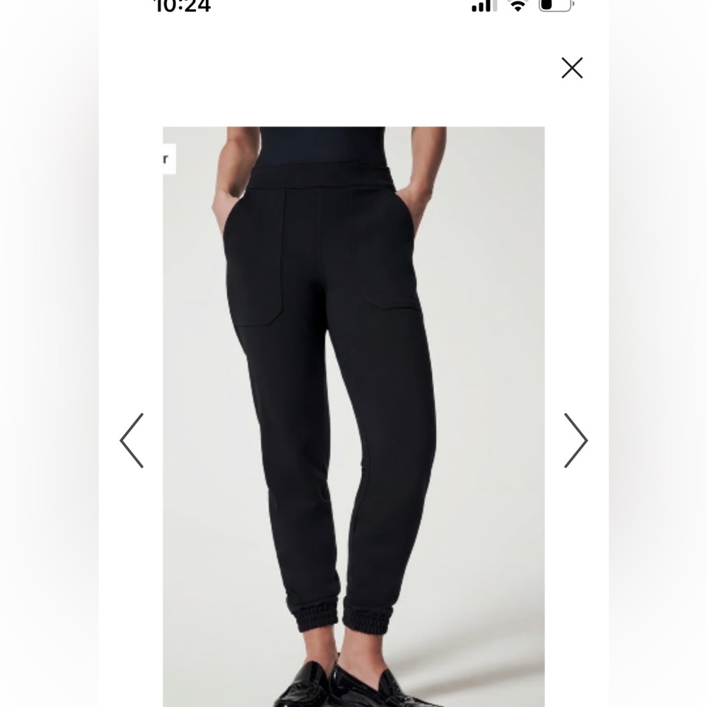 Spanx perfect pant jogger 1x EUC black